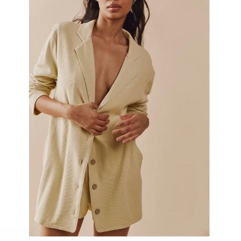 Free People Beach Lizzy Blazer Romper XS